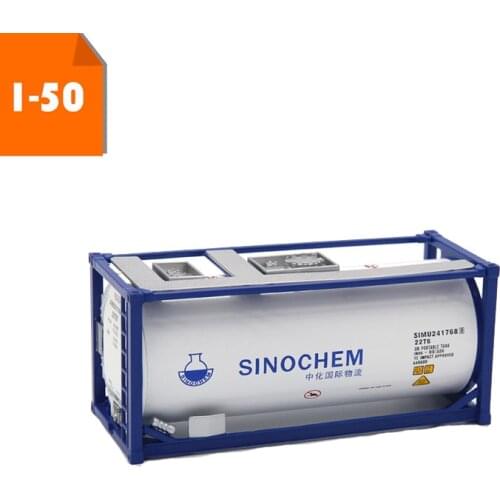 1: 50scale alloy container tank toy metal truck accessory model car scene simulation souvenir collection vehicle display gifts