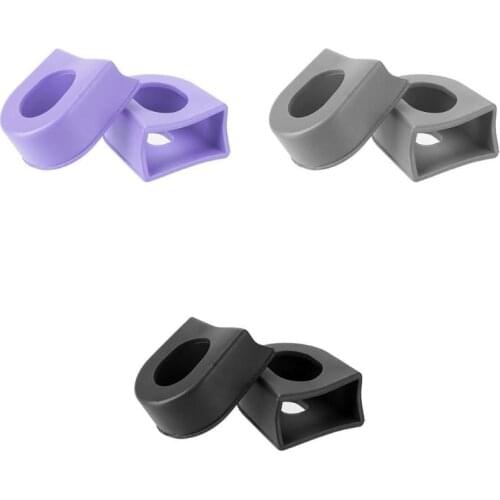 1pcs MTB Bike Crank Protective Crankset Protector Bike Gear Pedal Sleeve Bicycle Accessories Crank Rubber Protection Cover NEW