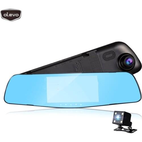 Car Dvrs Dash Cam Dvr Mirror DVR Full HD 1080P Car Camera Dual Lens Video Recorder Night Vision G-sensor Rearview Back Mirror