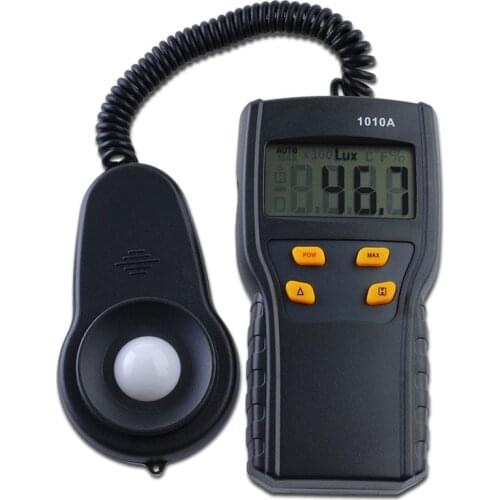 Hot Sale 3 1/2 Illuminance Meter High Precision Luminance Digital Brightness Photometer Luminometer Tester Lumens Meter