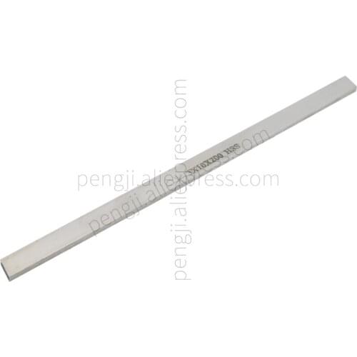 HSS CNC Lathe Tool Bit 3mm x 10mm x 200mm, Square Lathe Turning Tool Blanks, High Speed Steel Rectangular Fly Cutter Mill Blank