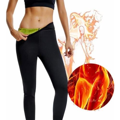 INFILAR Hot Neoprene Yoga Pants For Women Absorb Sweat Seemless Sport Pants Females Slim Super Stretch Leggings Body Shaper