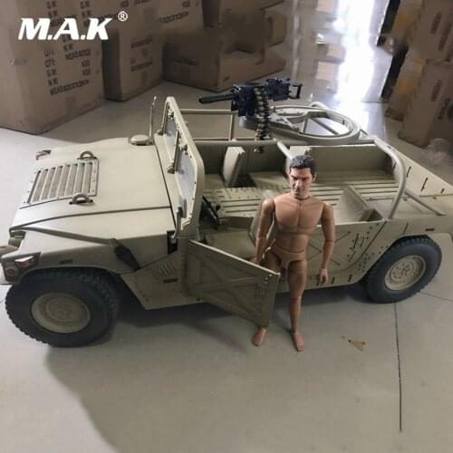 NEW 1/6 Collectible Solider Scene Accessories Diecast Sand Color Painting Military Truck Vehicle Model Toy for 12'' Figure