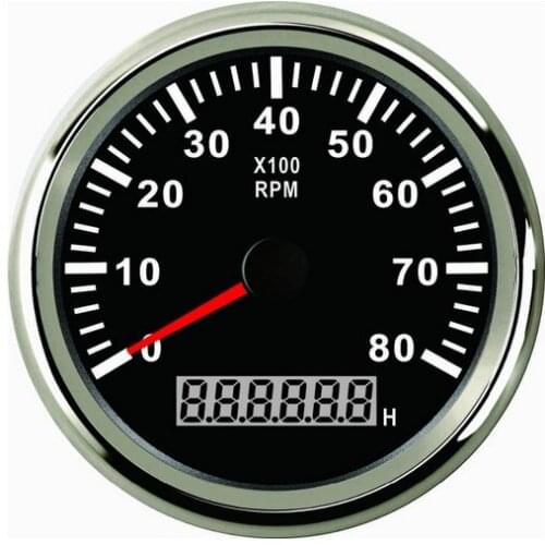 Best Price!!! New 85mm Tachometer gauge tacho 0-8000rpm
