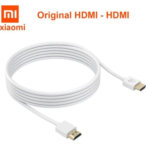Original Xiaomi HDMI Cable HDMI to HDMI 3M 1.5M 4K HD Cable for 3D 24K Gold-plated Plug 18Gbps for Xiaomi TV Projector TV Box