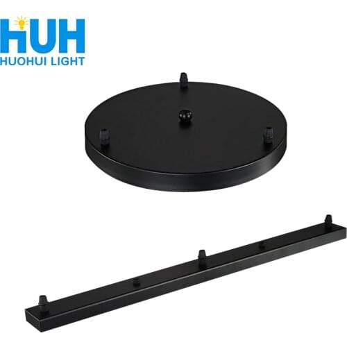 Lamps And Lanterns Ceiling Strips Long Rectangular Circular Ceiling Plate Base Chandelier Chassis Ceiling Plate Accessories