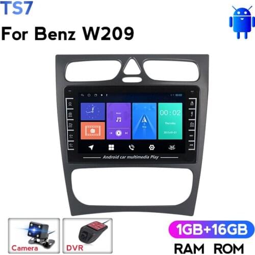 HD1280*720 Android Car dvd radio gps player For Mercedes Benz W209 W203 W168 M ML W463 Viano W639 Vito Vaneo Canbus WIF
