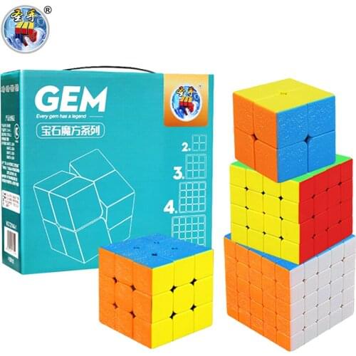 Sengso 2x2x2 3x3x3 4x4x4 5x5x5 Professional Competition Rotate Speed Puzzle Magic Cube Home Game Educational Toys For Children