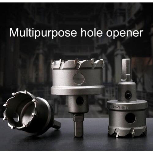 ELECALL Hole Saw Drill Bit Tools 20-50mm Alloy Stainless steel hole opener Metal Wood Drilling tool