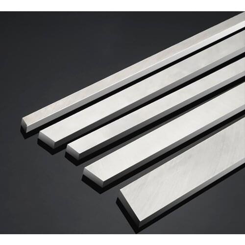 1Pcs 5mm HSS ss 304 stainless Steel Flat Bar Strip 200mm Long Carving Making Various sizes customized cutting diy accessories