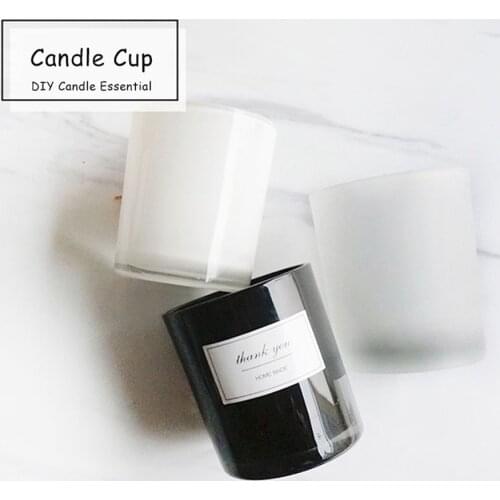 3PCs Decorative Candle Jars Glass DIY Candle Making Bougies Decoratives Maison Gift Party Home Decoration Christmas Art Small