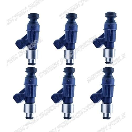 6pcs High Flow performance 1400cc Fit Nissan Skyline RB20DET RB26DET Fuel injectors Matched Freeshipping