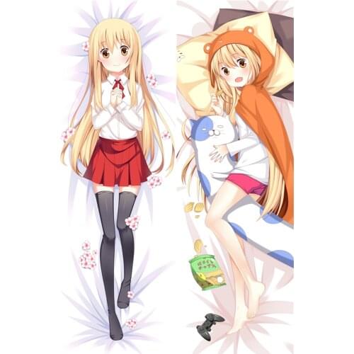 Anime Himouto Umaru chan Pillow Case Dakimakura Doma Umaru Cosplay Cartoon Kawaii Accessories Prop