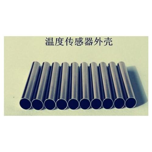 Free shipping temperature sensor shell size 4*25mm 4x25mm Nickel plated copper shell, use for 18b20 PT100 sensors 100pcs/lot