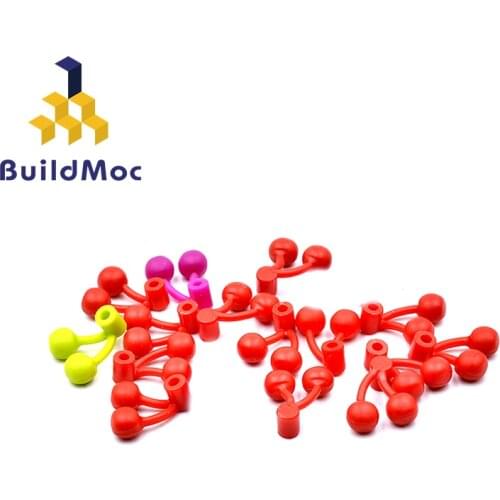 BuildMOC Compatible Assembles Particles 22667 Food Cherry Building Blocks Parts DIY LOGO Educationa