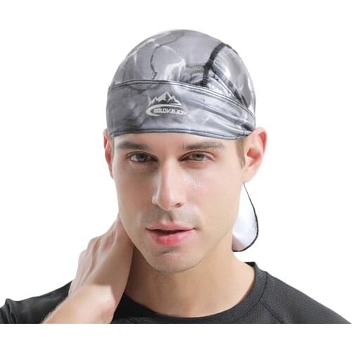 Quick Dry Pure Cycling Head Scarf Cap Summer Women Men Running Riding Bandana Headscarf Anti Sweat Ciclismo Pirate Hat