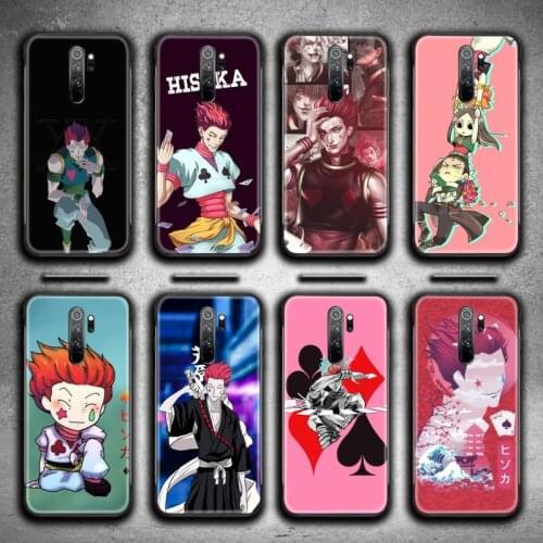 HOTCASHOP hunter x hunter hisoka anime Phone Case for Redmi 9A 8A 7 6 6A Note 9 8 8T Pro Max Redmi 9 K20 K30 Pro