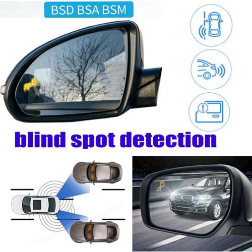 Car BSM Blind Area Spot Warning Safety Drive Alert Mirror Rear Radar Detection System For Audi A7 4K8 2018 2019