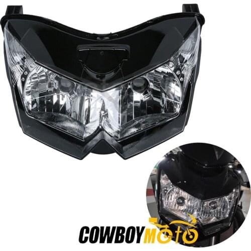 Motorcycle Clear Headlight Head Lamp Assembly House For Kawasaki Z1000 ZRT00B 2007 2008 2009 Z750 ZR750L 2007-2009 2010