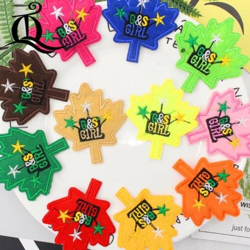 Mix 11/lots fruit heart cartoon DIY fashion fine embroidery cloth patches patches clothing jeans trumpet childrens stickers C16