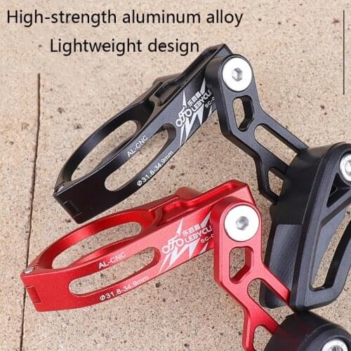Mountain Bike Aluminum Alloy Adjustable MTB Single-disc Tensioner Bike Chain Guide Bicycle Accessories Chain Stabilizer