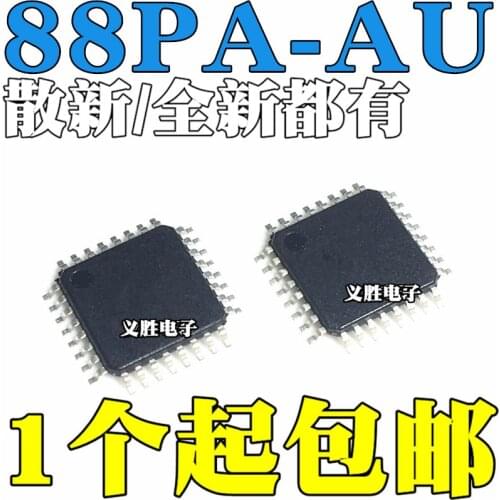 New and original ATMEGA88PA-AU 88PA-AU TQFP32 Single-chip microcomputer Controller microcontroller chips, 8 bit microprocessors