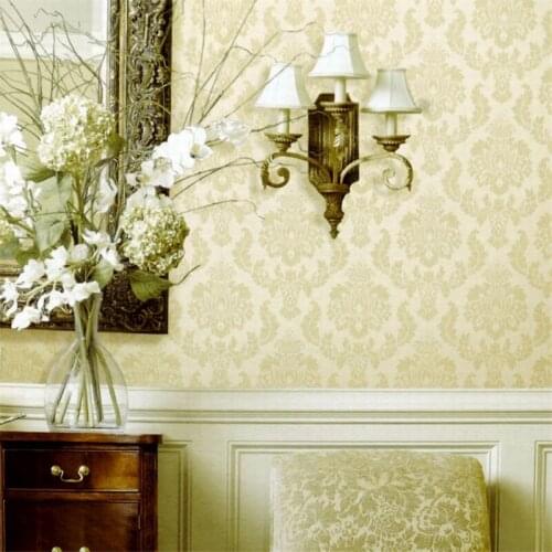 Beibehang Damascus wallpaper for walls papel de parede 3D wall paper Floral wallcovering non woven wallpaper damask home decor