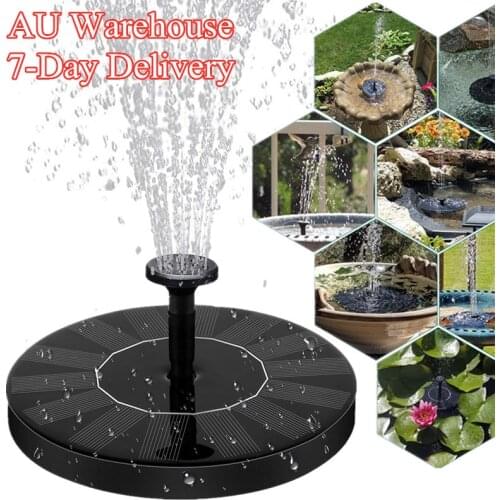 Floating Solar Fountain Water Fountain Solar Powered Solar Panel Powered Fountain Water Pump Pond Pool Garden Decoration