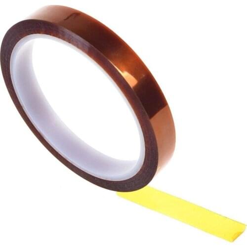 10mm Width Polyimide Tape Heat Resistant Tape 30m 220'C Adhesive Tapes Electrical Insulation High Temperature Polyimide Film