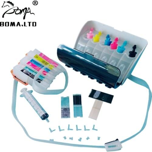 T2431 -T2436 T2421 -T2426 Continuous Ink Supply System For Epson XP750 XP760 XP850 XP860 XP950 XP960 XP55 Printer Ink Cartridge