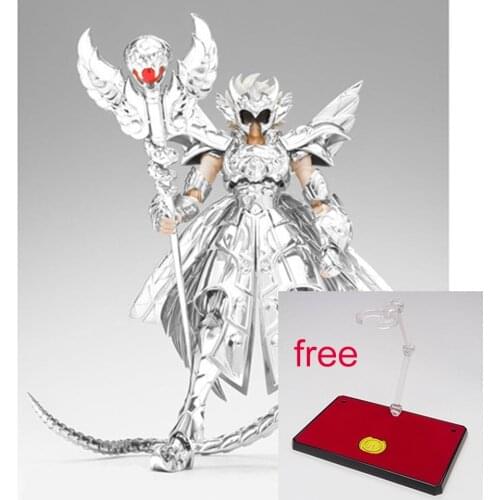 Tronzo JM Model Saint Seiya Silver Limited Edition Reprint Ophiuchus Odysseus PVC Action Figure Metal Armor Model Toys Gifts