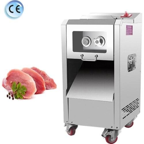 Vertical Meat Slicer Kitchen Equipment Stainless Steel Meat Cutter Vegetable cutter Fresh meat shredding and slicing machine