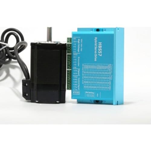 High-speed response 57 closed-loop stepper motor with driver stable performance stepper servo driver