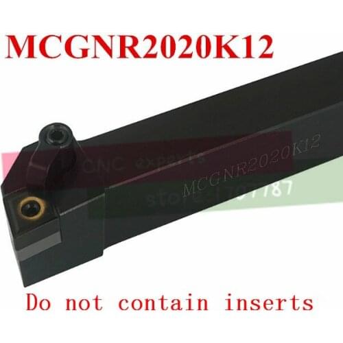 High Quality turning part MCGNR2020K12, CNC Tool Cylindrical turning MCGNL2020K12, 20mm*20mm*125mm Metal Lathe Cutting Tools