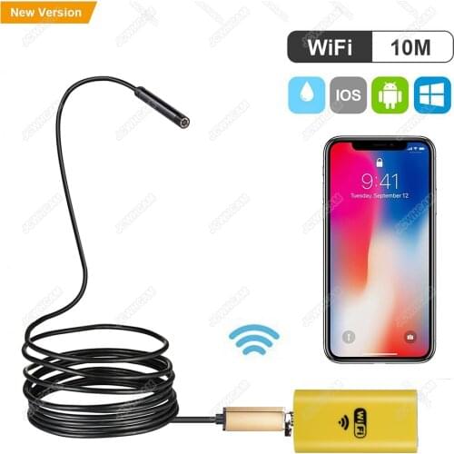 WIFI Endoscope Mini Camera 2M 5M 10M HD 720P IP67 Tube Endoscope Wireless Borescope Video Inspection for Android iOS