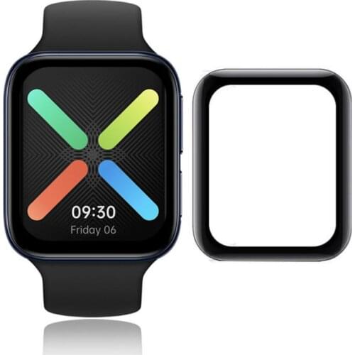 3D Curved Edge Soft Clear Protective Film Guard For OPPO Watch 41mm 46mm Smartwatch Full Cover Screen Protector (Not Glass)