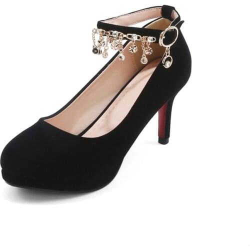 QPLYXCO Zapatos De Mujer 2021 Elegant Fashion Womans High Heels Platform Pumps Wedding Shoes for Women Bride Size 32-43 02-72