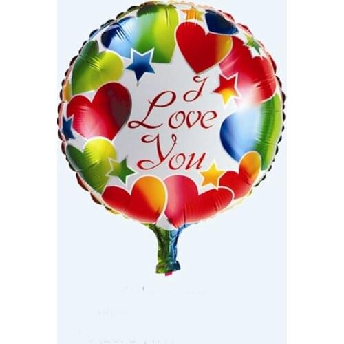 18 inch heart Happy Birthday letter foil mylar helium Balloons for Birthday Party wedding celebration festival decoration