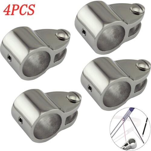 4 Pcs Marine Jaw Slides Hinge Stainless Steel Heavy Duty Jaw Slide Sleeve Marine Hardware Connecting Hinges with Bolt 22mm/25mm