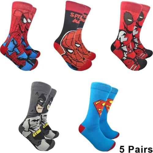 5Pairs/Ladies Winter High Quality Compression Stockings Happy Cute Snowflake Christmas Socks Men Skateboard Hip Hop Couple Socks
