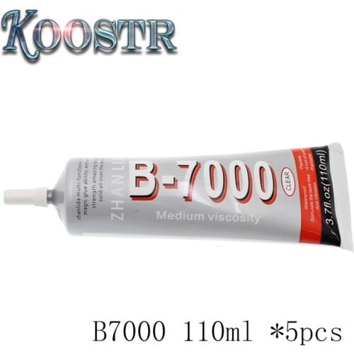 5pcs/lot Glue Adhesive for Jewelry Nails Mobile Phone Glass B7000 110ml Adhesive Glue Stick for Jewelry Nails Mobile Glass