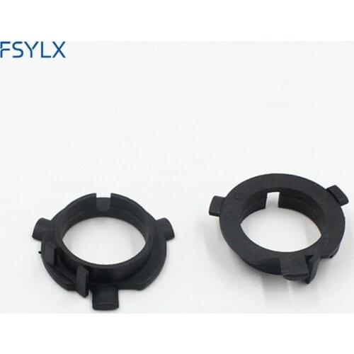 FSYLX H7 Bulb Holder Adapter Lamp Base for Hyundai Santa Fe H7 LED headlight headlamp H7 adapter for KIA K3 Sportage Outlander