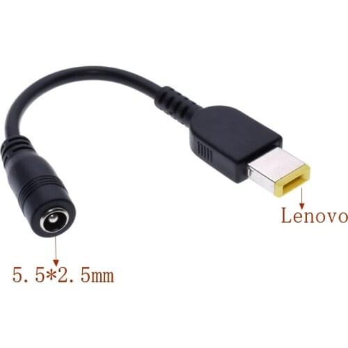 Power Converter Adapter Cable 5.5mm x 2.5mm Female Interface For Lenovo ThinkPad X1 Carbon