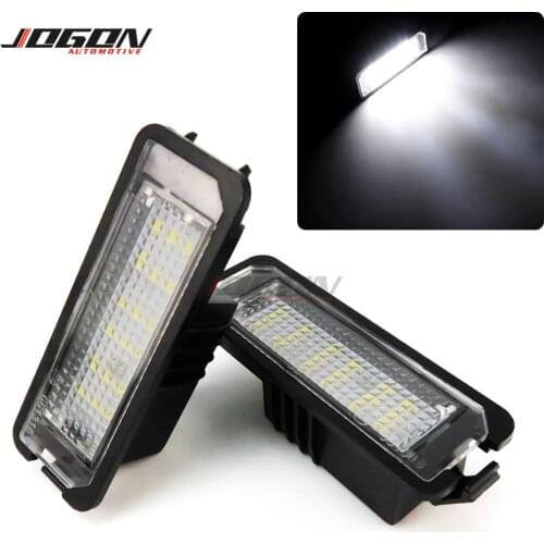 For Volkswagen VW GOLF 4 5 6 7 GTI Passat B6 CC Scirocco Jetta EOS Beetle Polo Superb Leon LED Trunk Number License Plate Light