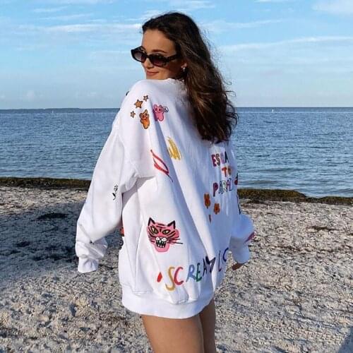 Женские толстовки с принтом Gaono China At AliExpress