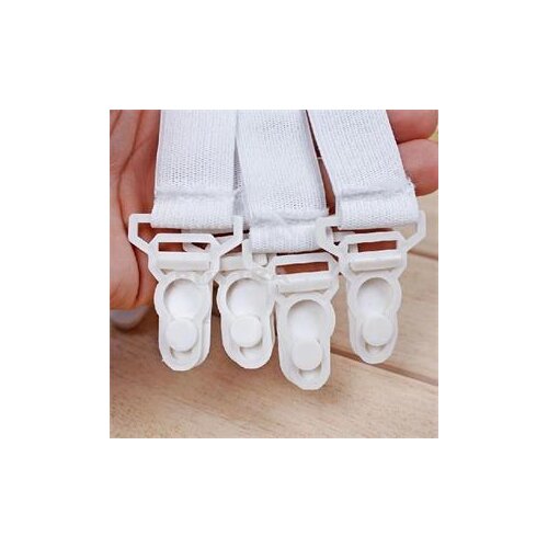 Hot Sale 4PCS Bed Sheet Mattress Cover Blankets Grippers Clip Holder Fasteners Elastic Set Wholesale