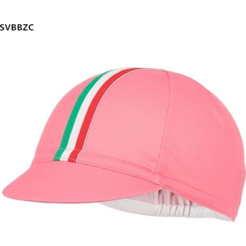 Italy Pink Cycling Cap Breathable Bike Headband Cap Bicycle Helmet Headwear Helmet Headband Hats Bandana Cycling Caps