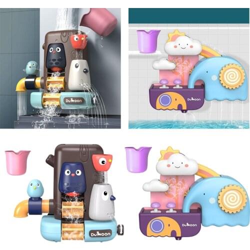 Cute 2 3 4 Year Old Kids Toddlers Bath Toy, Bathtub Suction Cups Non Toxic Birthday Educational Gift