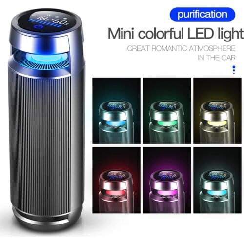 Air Purifier Air Cleaner for Home HEPA Filters USB Cable Low Noise Portable Car Home Air Purifier Desktop