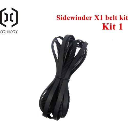 Gt 2 Timing Belt + Pulley Kit Apply to Artillery 3D Printer Sidewinder X1 And Genius